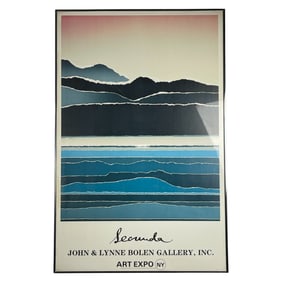 Framed Secunda Art Expo NY Poster