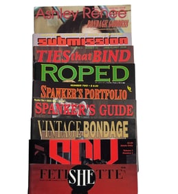 Vintage Adult Magazine Collection Lot