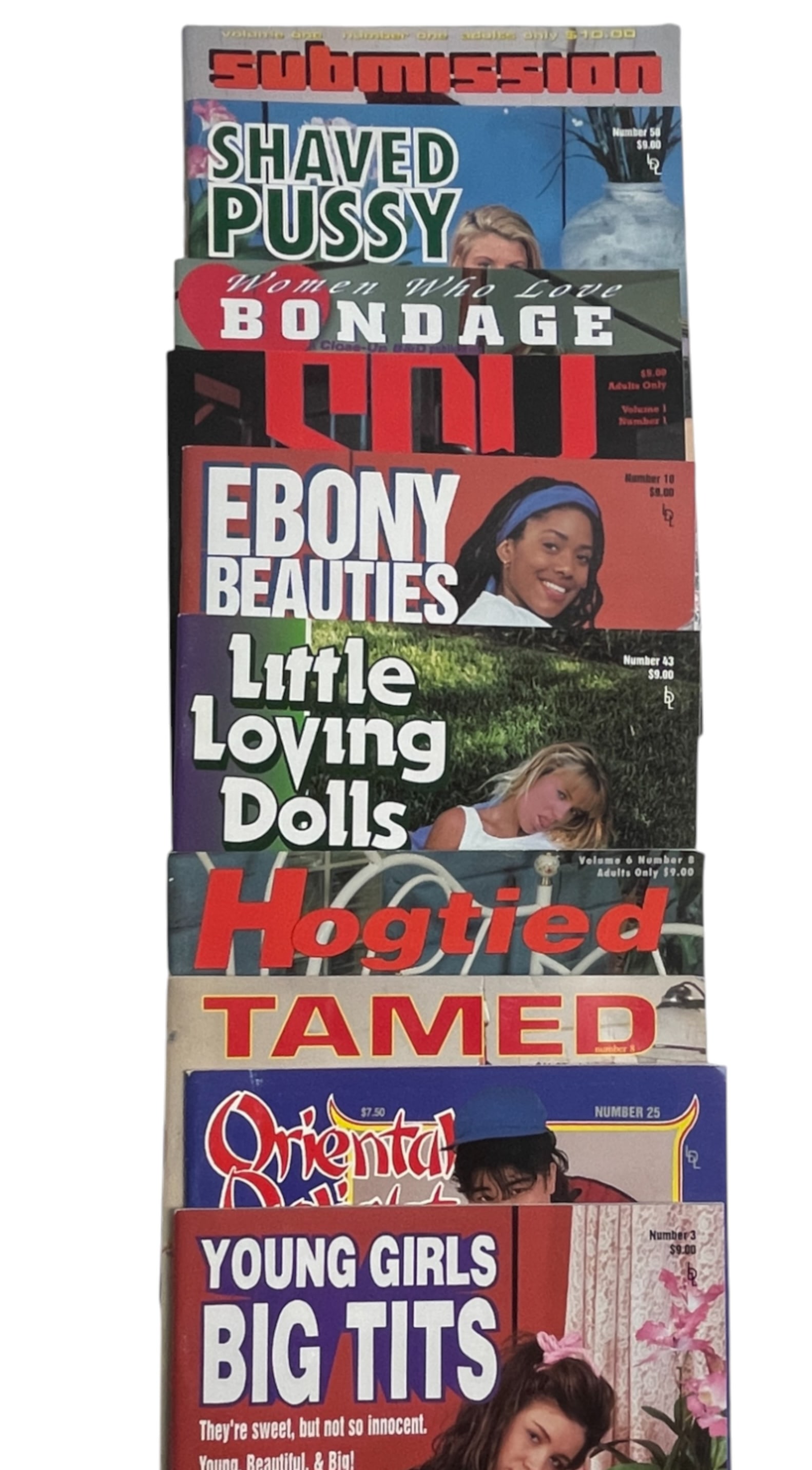 Vintage Adult Magazine Collection Lot: Vintage Adult Magazine Collection Lot