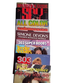 Vintage Adult Magazine Collection Lot