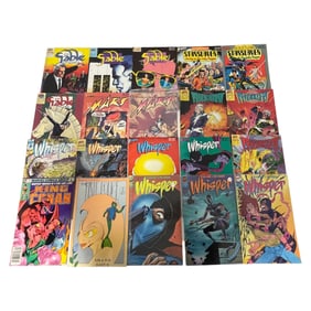 Comic Book Lot Featuring Jon Sable, Mars & Whisper