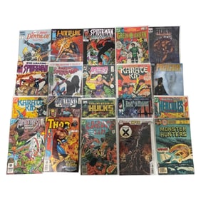 Comic Book Lot Featuring Spider-Man, Hulk & Preacher