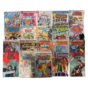 Comic Book Lot Featuring Avengers, X-Men & Superman