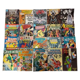 Comic Book Lot Featuring Ghost, Superman Family & New Mutants