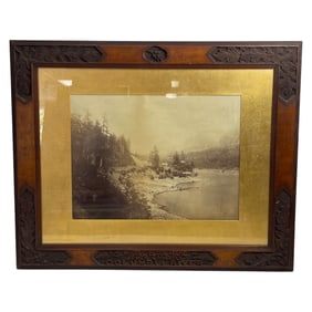 CARLETON WATKINS, (American, 1829-1916 Framed Photograph