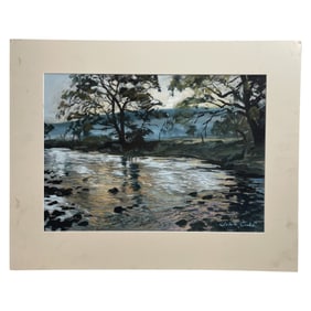 John Cooke Signed Landscape Painting