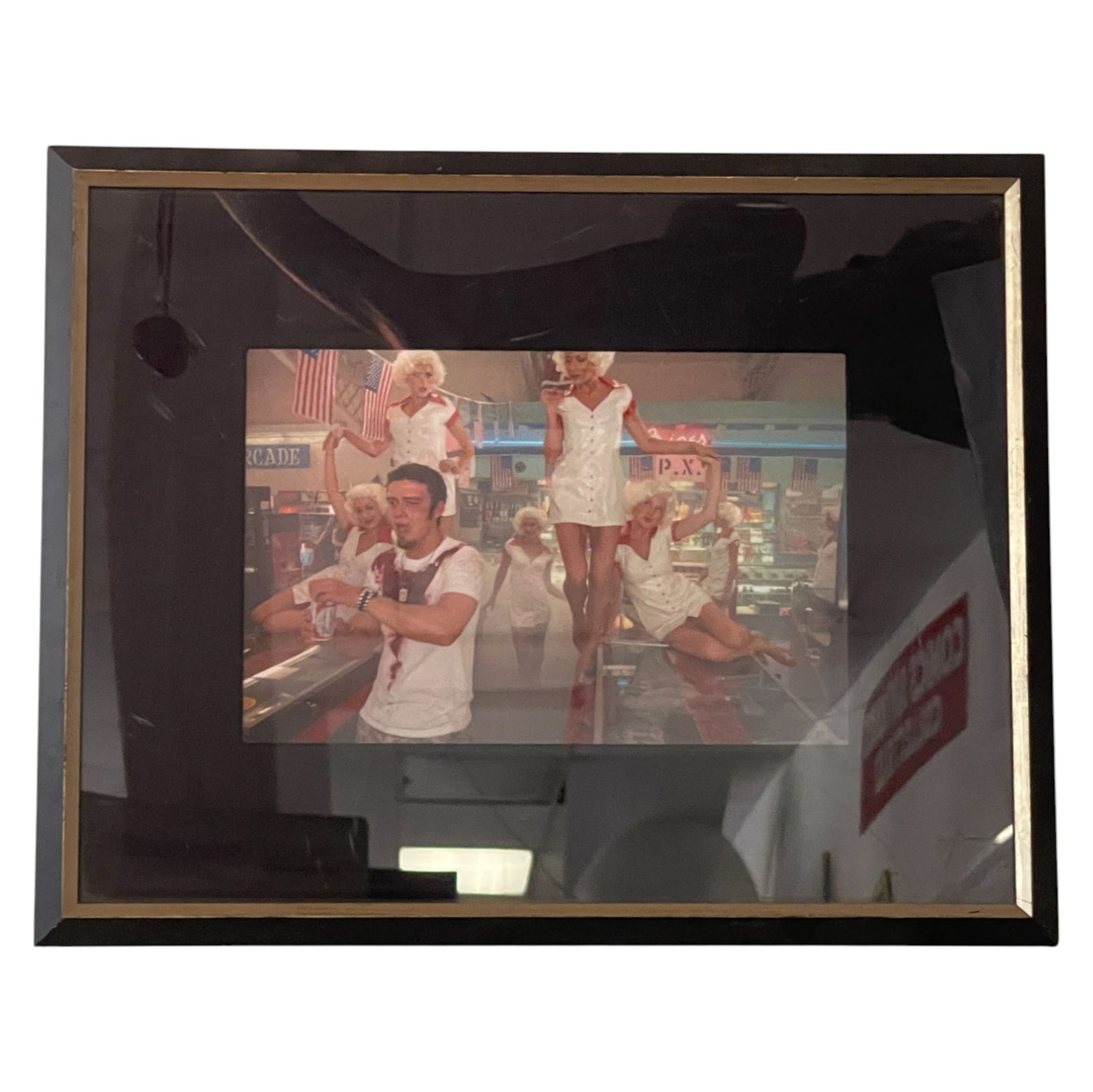 Framed Photograph Scene with Dancers (1 of 4)