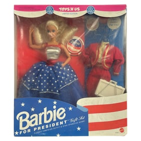 Limited Edition Barbie for President Gift Set