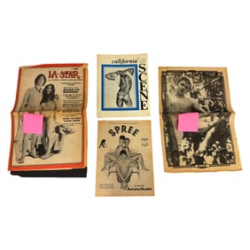 Lot of 4 Vintage Adult Counterculture Magazines