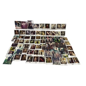 Lot of 50+ Vintage Polaroid Fashion and Costume Movie Back Stage Photos