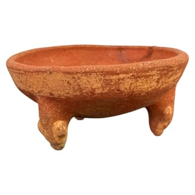 Pre-Columbian Style Tripod Bowl