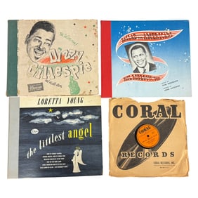 Lot of 4 Vintage Record Albums Including Dizzy Gillespie