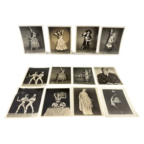 Lot of 12 Vintage Dance and Theater Photographs