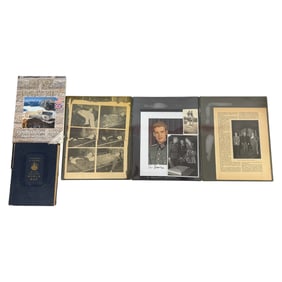 Lot of WWII Books, Photos, and German Ephemera