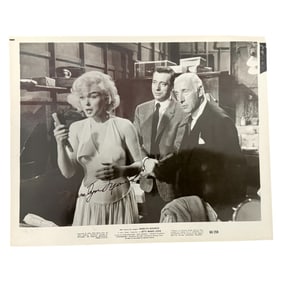 Marilyn Monroe Signed Photo from Let's Make Love
