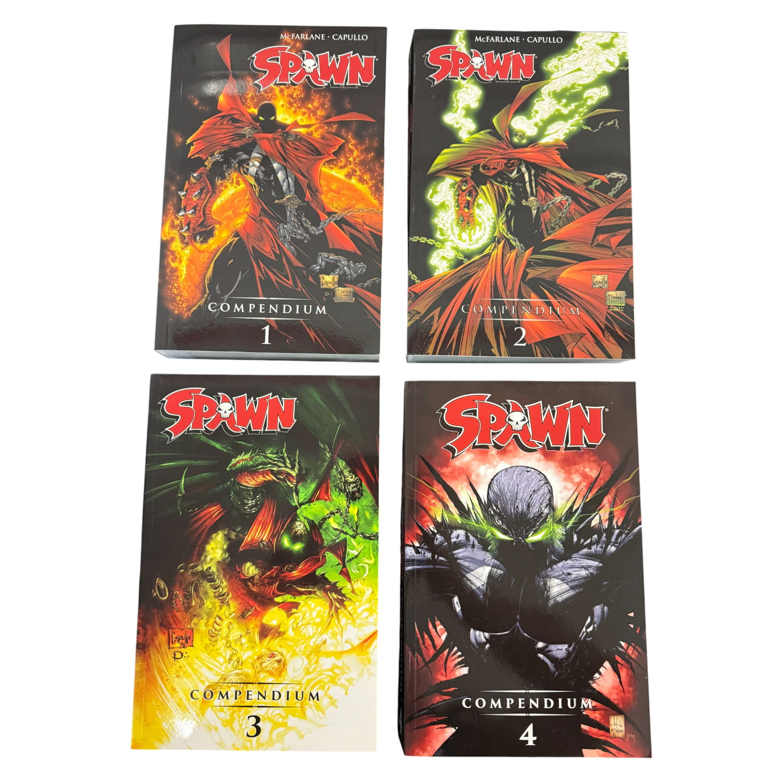 Spawn Comic Compendium Lot (Volumes 1?4) (1 of 5)
