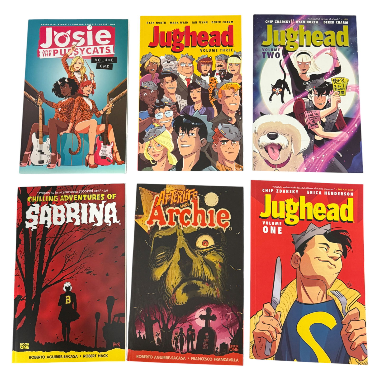 Archie & Sabrina Graphic Novel Lot (7 Books) (1 of 3)