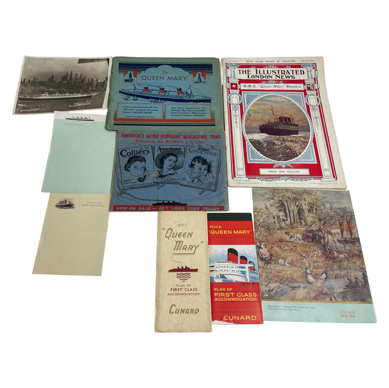 RMS Queen Mary Memorabilia Collection (1 of 6)