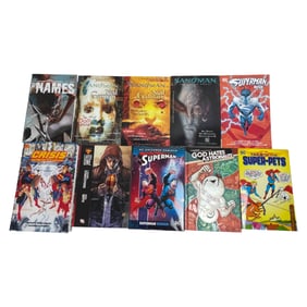 Sandman & Superman Graphic Novels