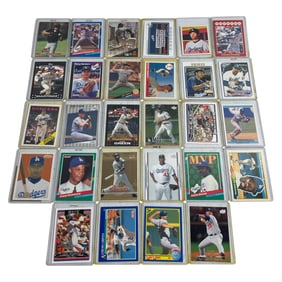 Baseball Trading Cards - Dodgers Collection