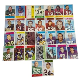 Vintage NFL Football Cards Collection