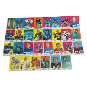 Vintage NFL Football Cards Assorted Lot