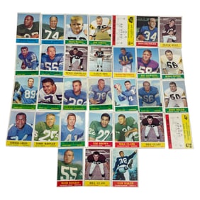 Vintage NFL Football Cards Mixed Lot
