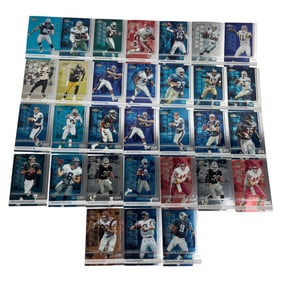 Modern NFL Chrome Football Cards Lot
