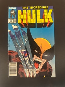 Incredible Hulk #340 Newsstand Key Issue