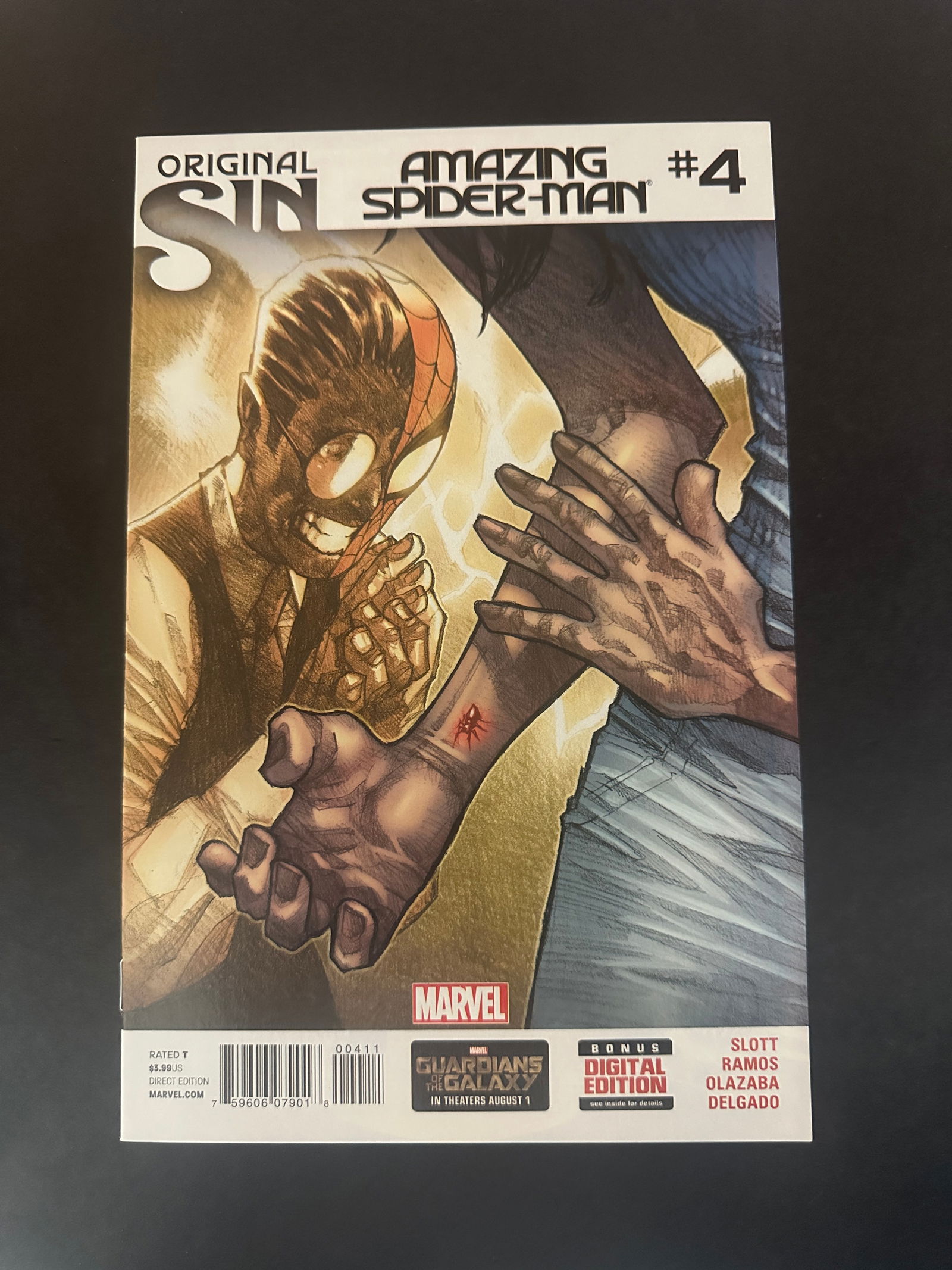 Amazing Spider-Man #4 Original Sin 1st Silk Delgado Appearance (1 of 2)