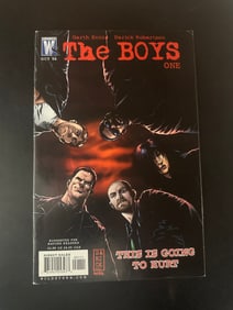 The Boys #1 First Billy Butcher, Hughie Campbell, A-Train 2006
