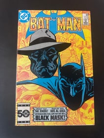 Batman #386 Bronze Age 1985 1st Appearance Black Mask Key