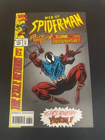 Web of Spider-Man #118 1st app of Ben Riley as The Scarlet Spider!