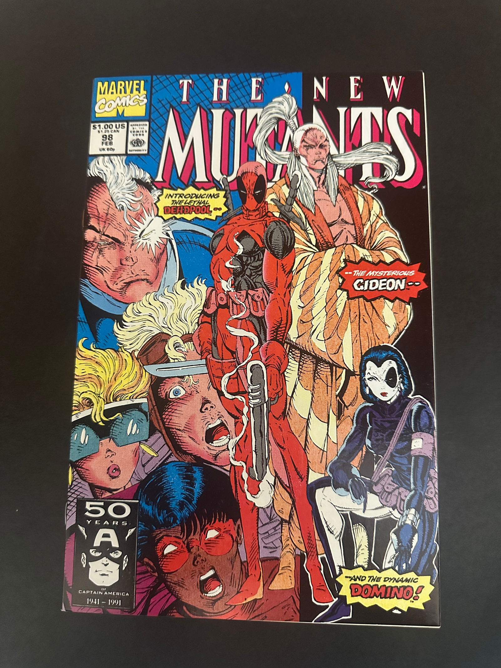 New Mutants #98 1st Appearance Deadpool! Marvel 1991 (1 of 2)