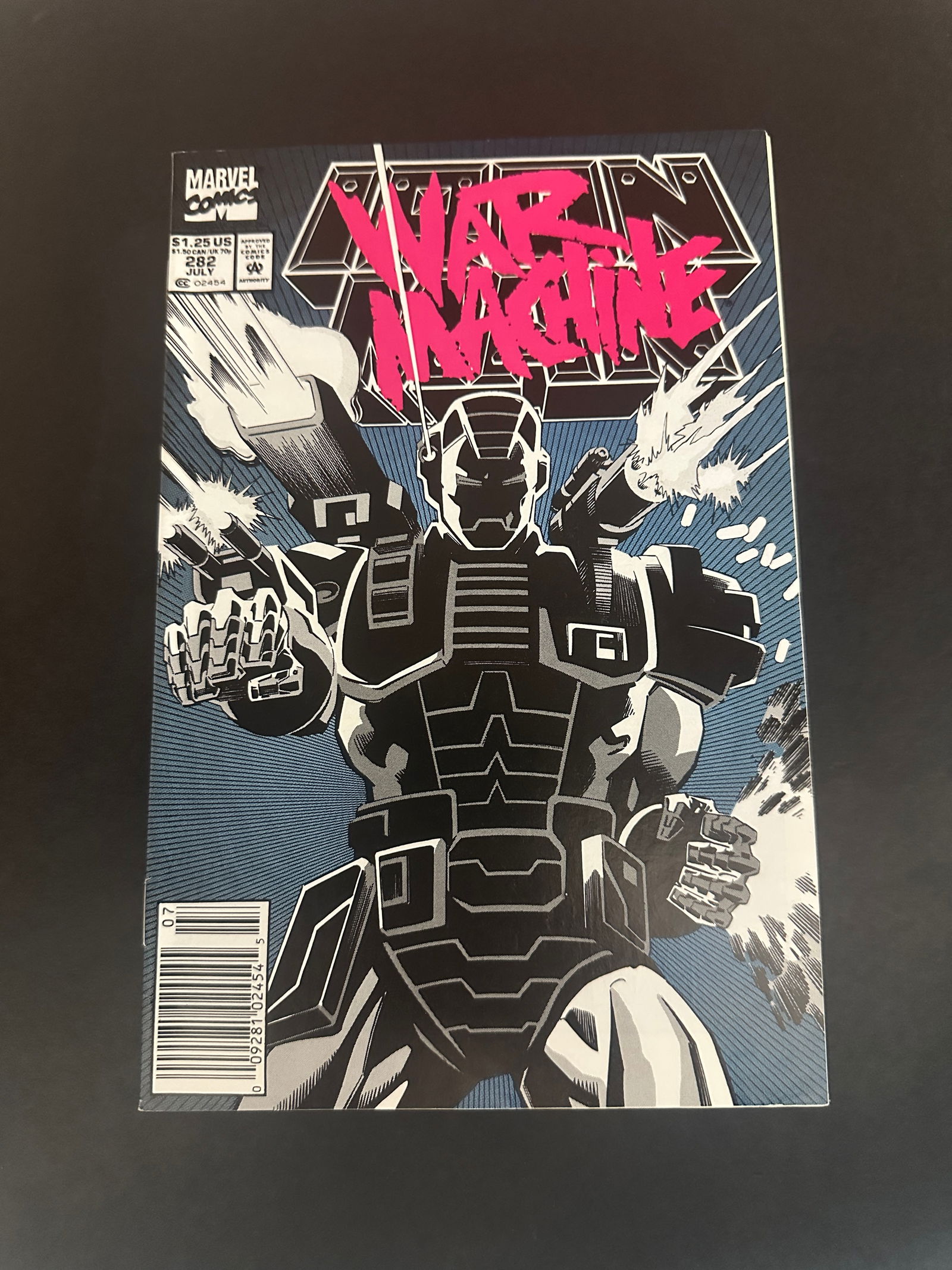 Iron Man #282 (Marvel Comics July 1992) First WAR MACHINE (1 of 2)