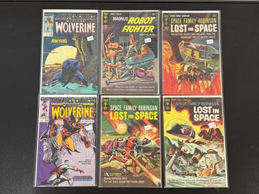 Marvel Wolverine, Magnus Robot Fighter & Lost in Space