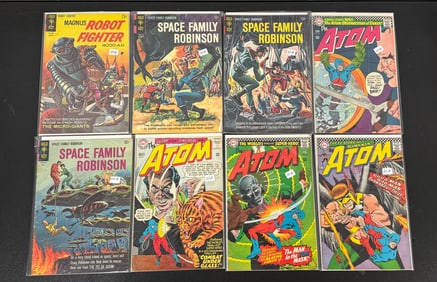 Magnus Robot Fighter & Space Family Robinson + DC Atom Comics Group