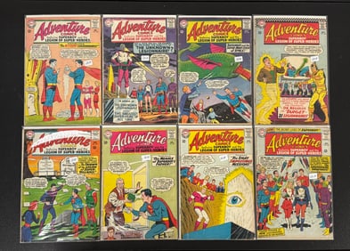 Adventure Comics Legion of Super-Heroes – 8 Issue Lot