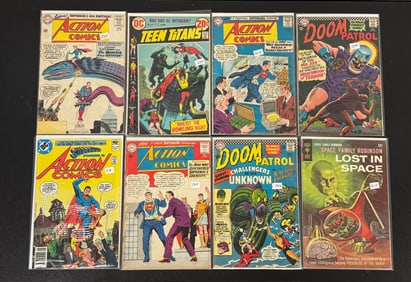 DC Action Comics & Doom Patrol Silver Age Lot