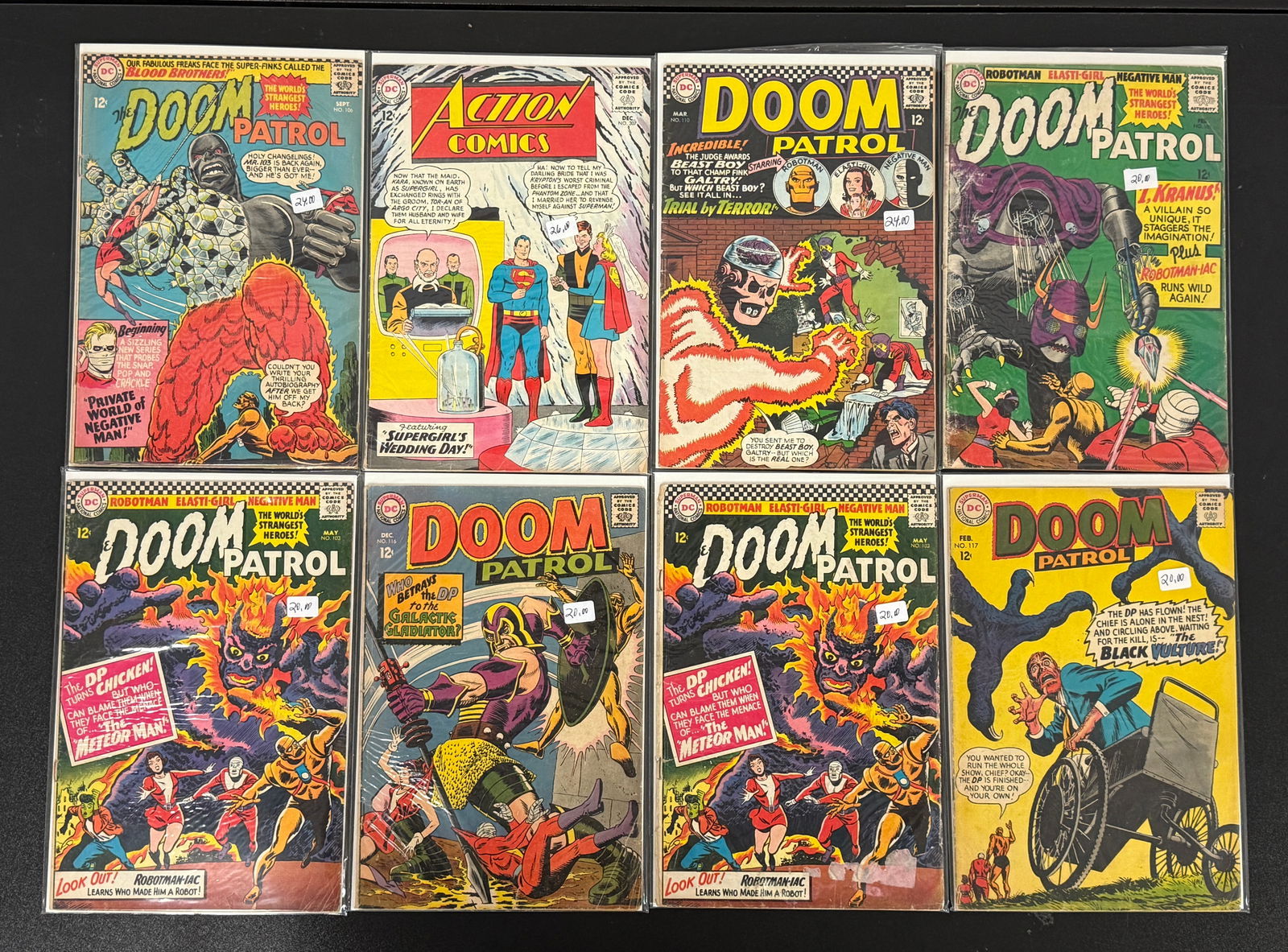 DC Doom Patrol & Action Comics Silver Age Group (1 of 3)