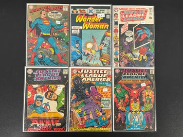 Justice League & Wonder Woman Comic Lot