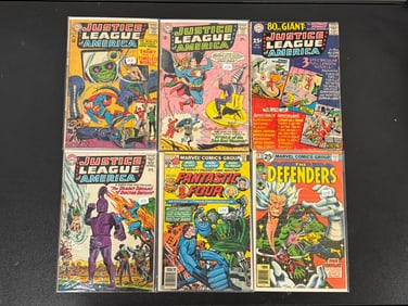 Justice League & Fantastic Four Comic Lot