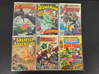 Aquaman Avengers Inhumans Comic Lot