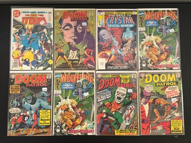 Doom Patrol & Wolverine Comic Lot