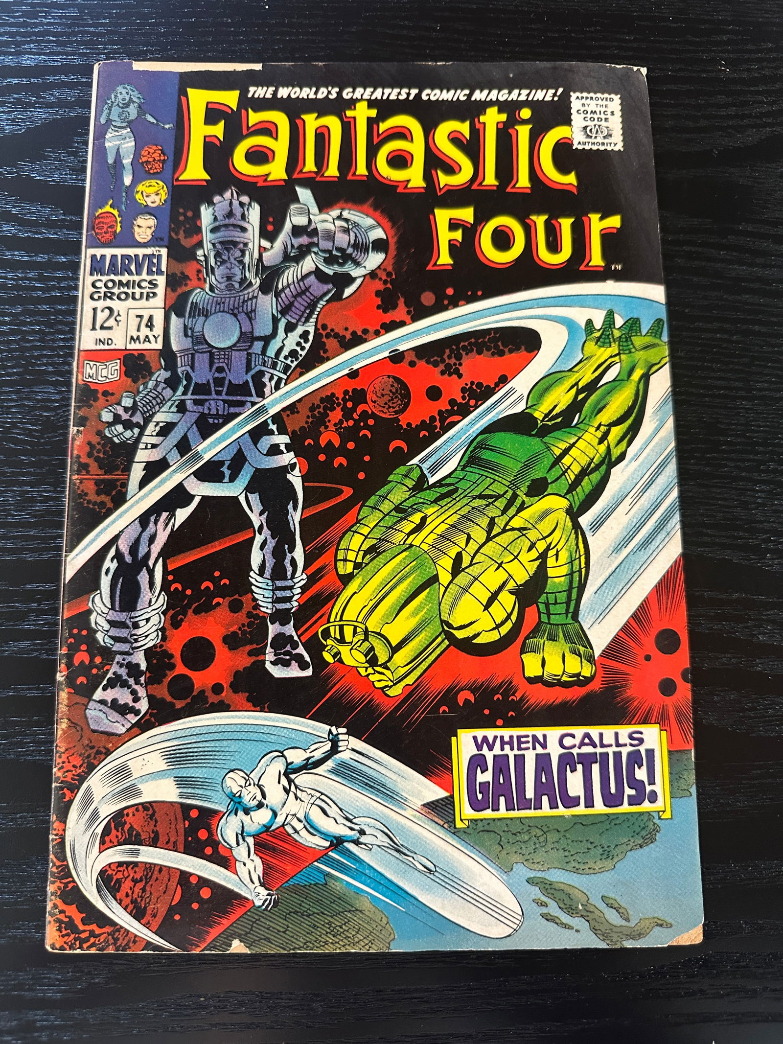 Fantastic Four #74 — 'When Calls Galactus!' (1968) (1 of 2)