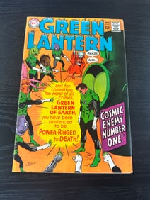 Green Lantern #55 DC 1st Zborra Appearance 1967