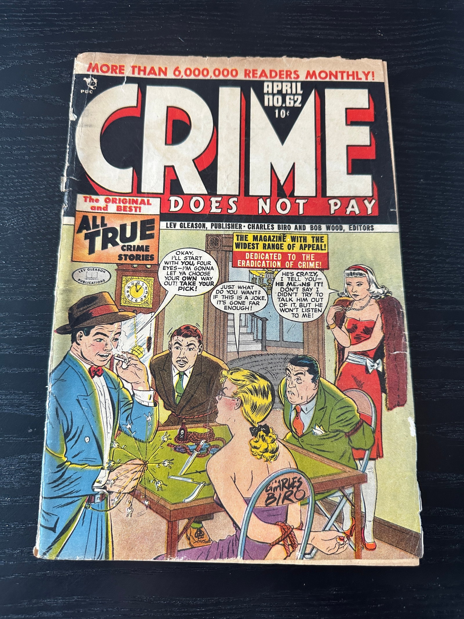 Crime Does Not Pay #62 — Lev Gleason (1948) (1 of 2)