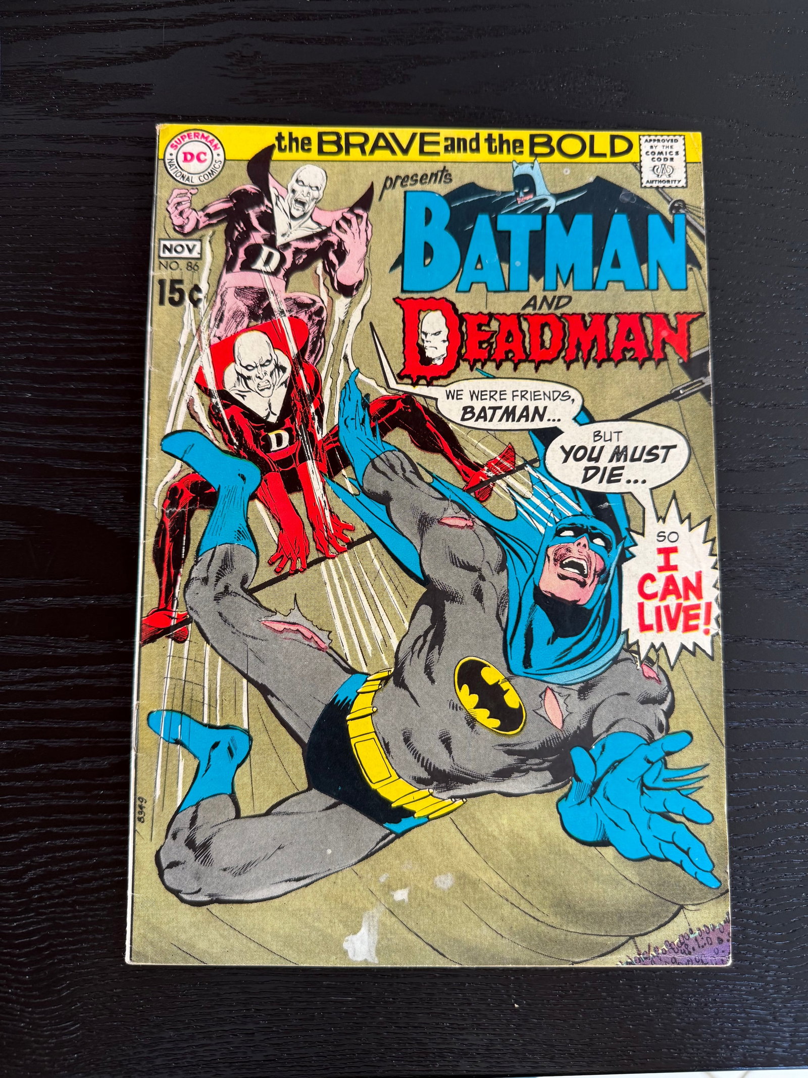Brave and the Bold #86 Batman and Deadman (DC, 15¢) (1 of 2)
