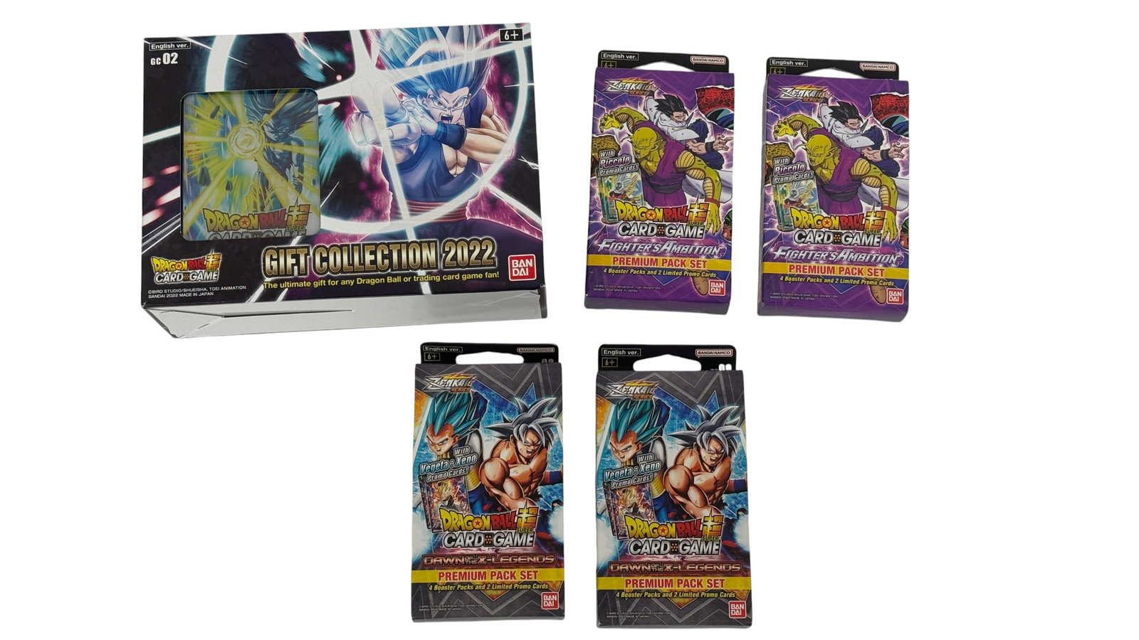 Dragon Ball Gift Collection 2022 Set: Dragon Ball Super Card Game Gift Collection 2022 with Premium Pack Sets