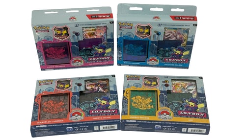Pokémon 2022 World Championship Decks Set